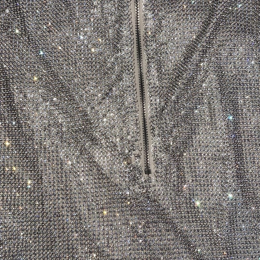 Alice and Olivia Harmony Chainmail Slip Dress - Picture 10 of 13